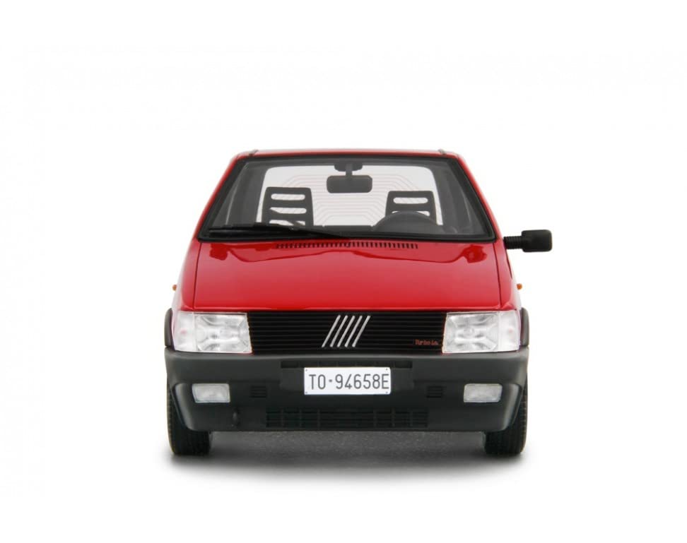 Fiat Uno Turbo I.e.1985 1:18 Rojo Brillante Modelo a escala Coche